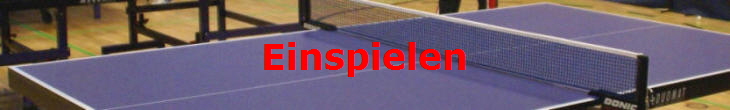 Einspielen