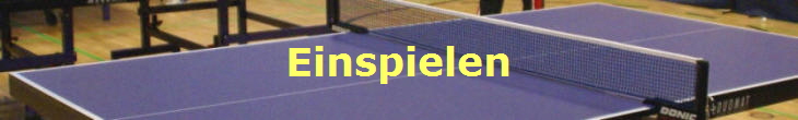 Einspielen